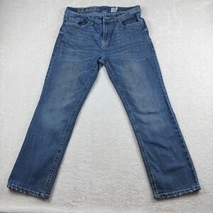 TK Axel Mens Jeans‎ Slim Boot Cut W34 Blue Denim Casual Everyday Wear